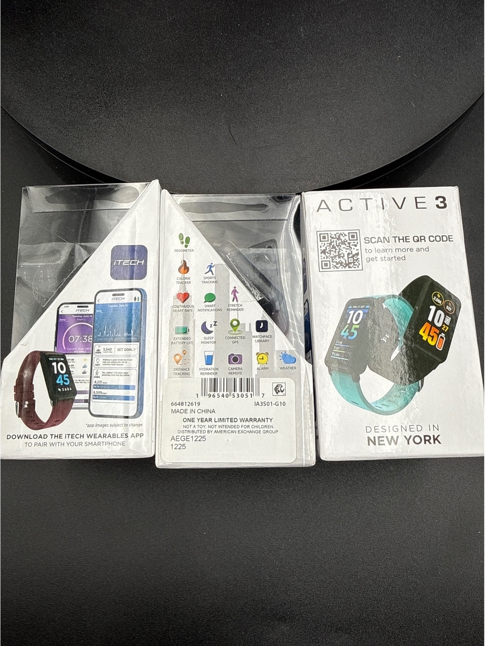 iTech Active 3 Smartwatch Android & iOS Compatible - Picture 5 of 6